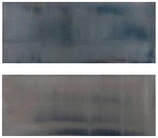 Emmanuelle Gallice, artiste plasticienne, huile, Série n° 4, Sans titre, n° 1